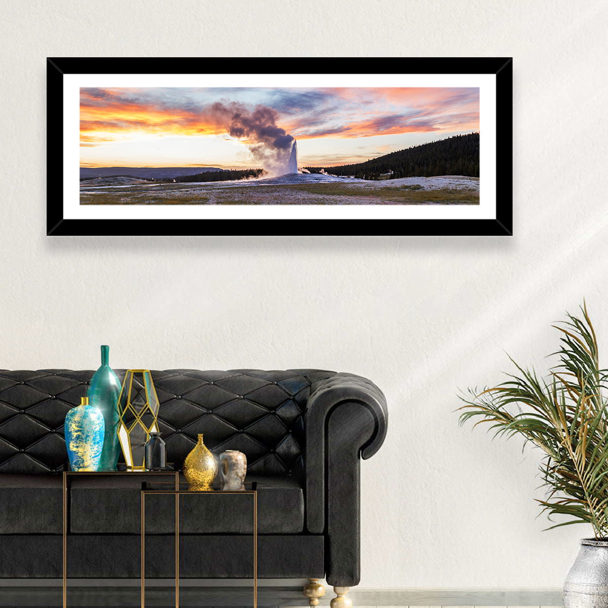 Old Faithful Cone Geyser Wall Art