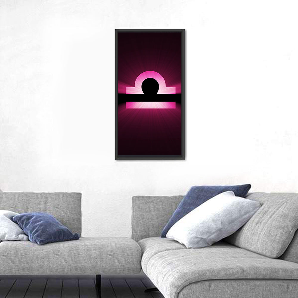 Libra Symbol Wall Art