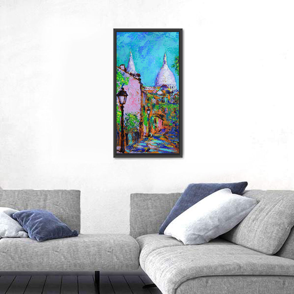 Montmartre Street Paris Wall Art