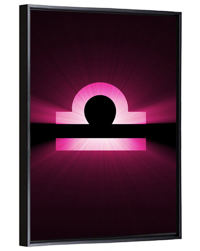 Libra Symbol Wall Art