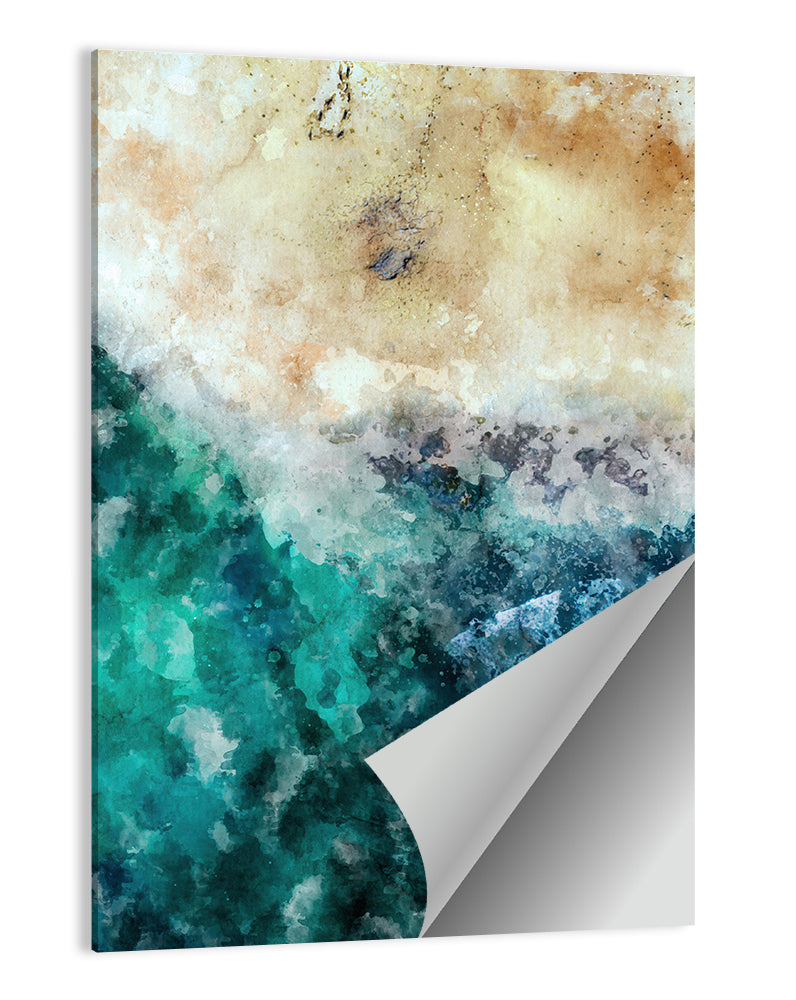 Ocean Beach Abstract Wall Art
