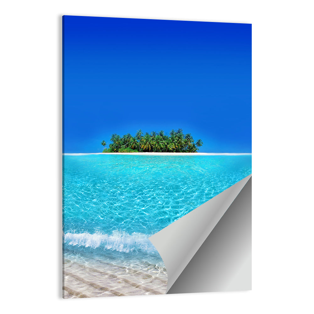 Yacatan Island Beach Wall Art