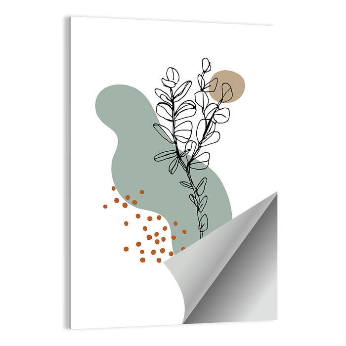 Eucalyptus Meadow Foliage Wall Art as a poster print