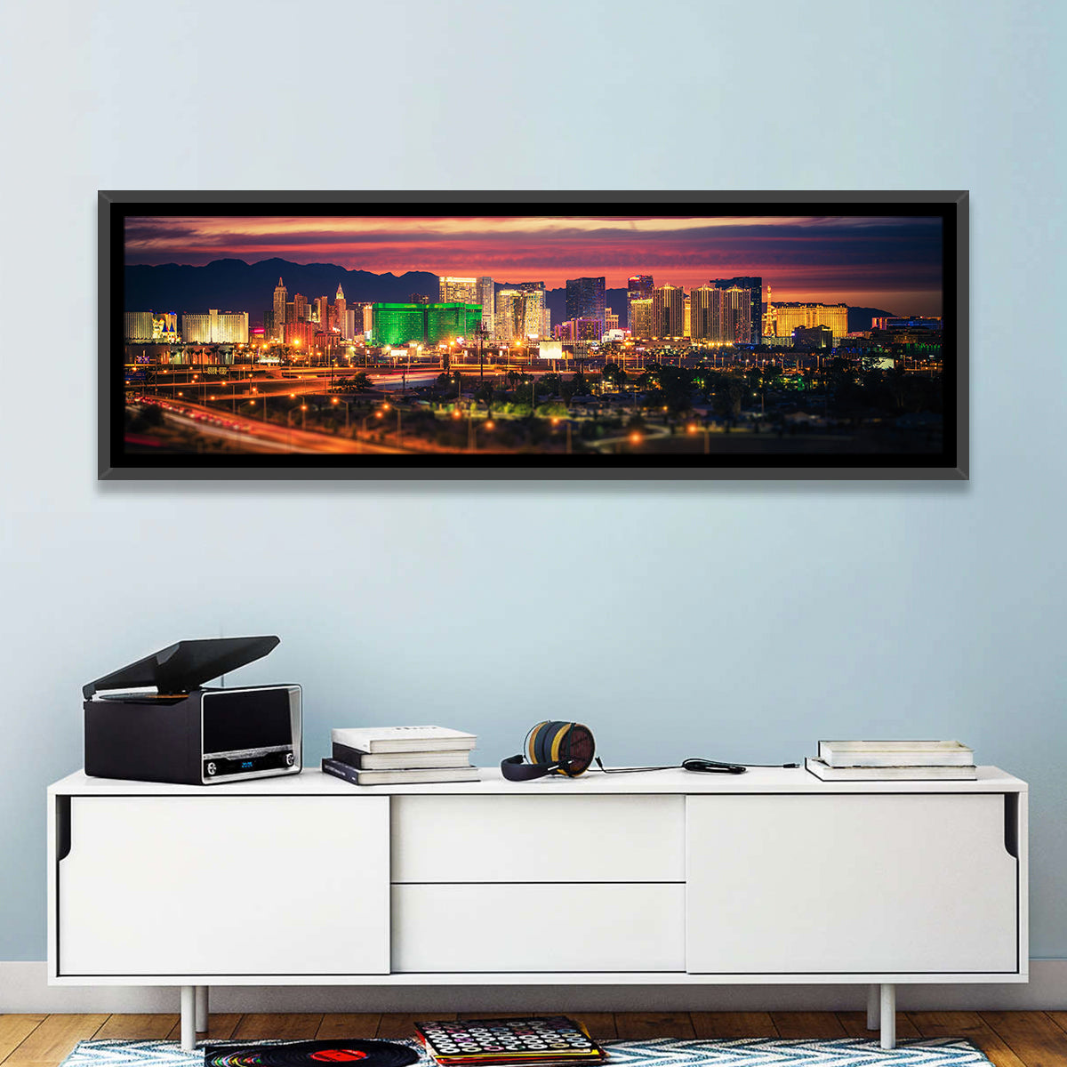 Las Vegas Skyline Wall Art