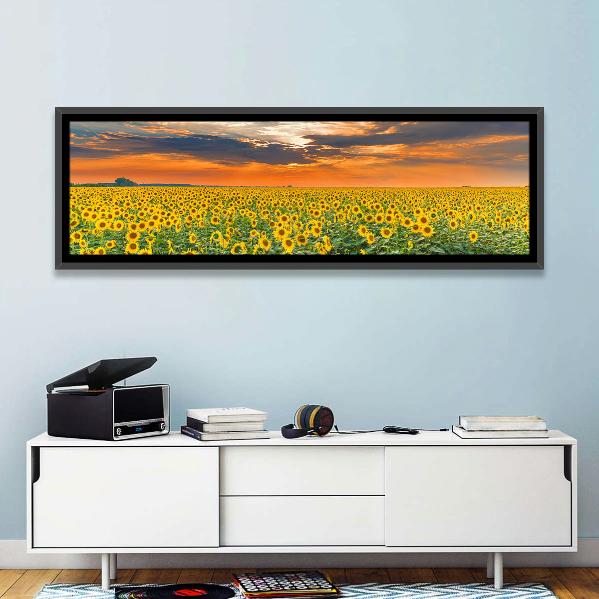 Sunflower Field Wall Art