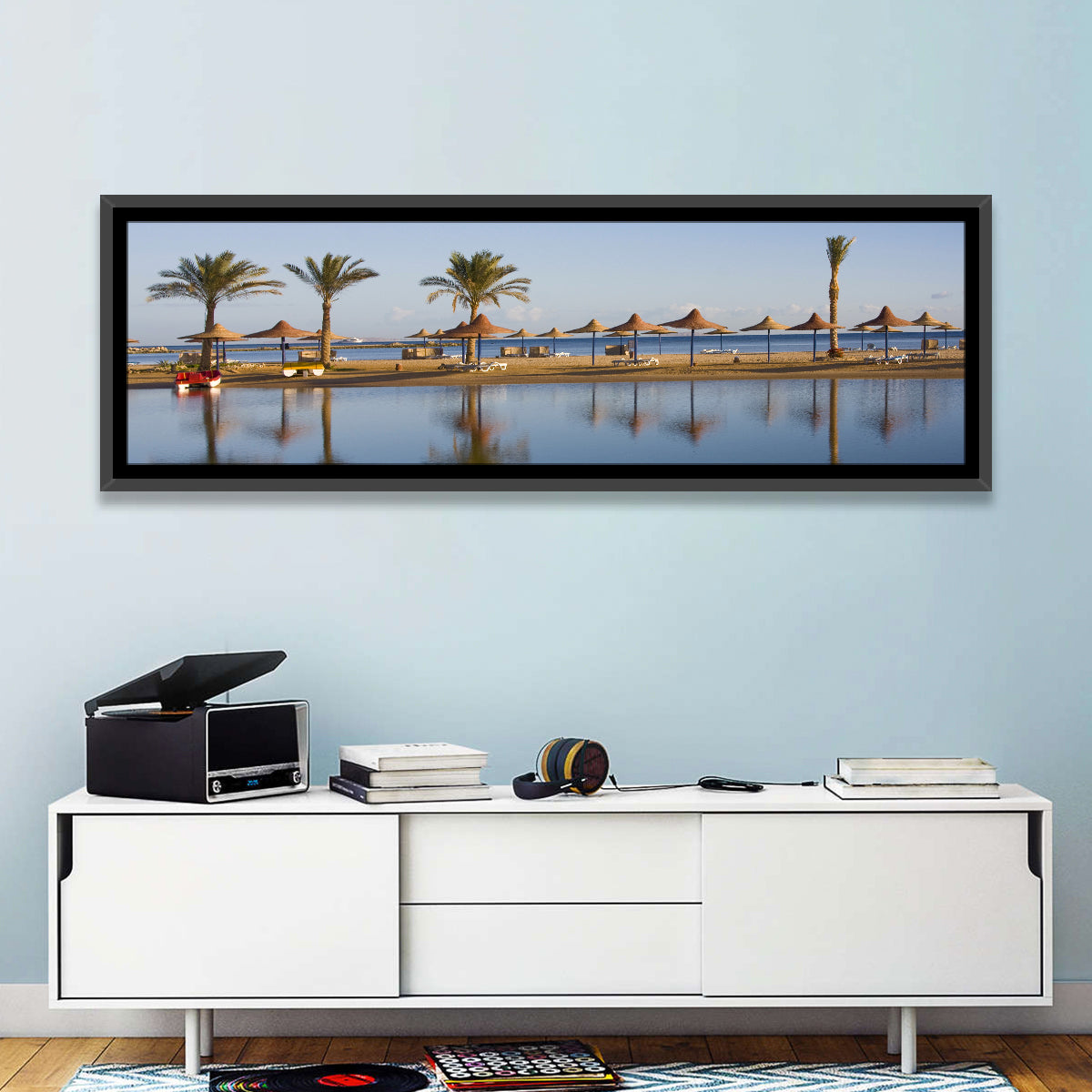 Hurghada City Beach Wall Art
