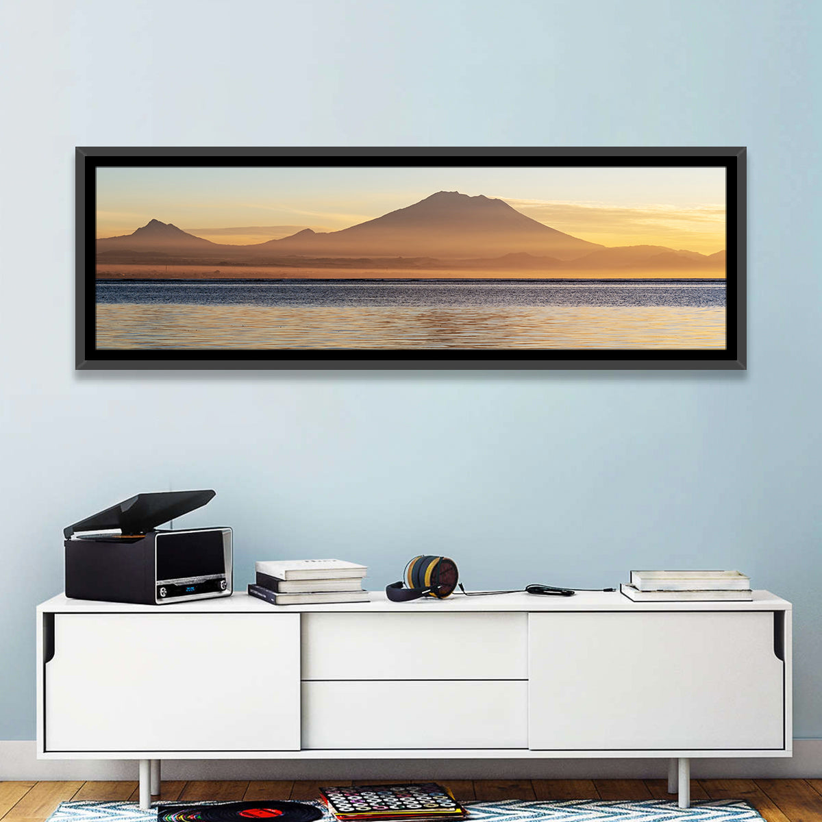 Mount Agung Volcano Wall Art