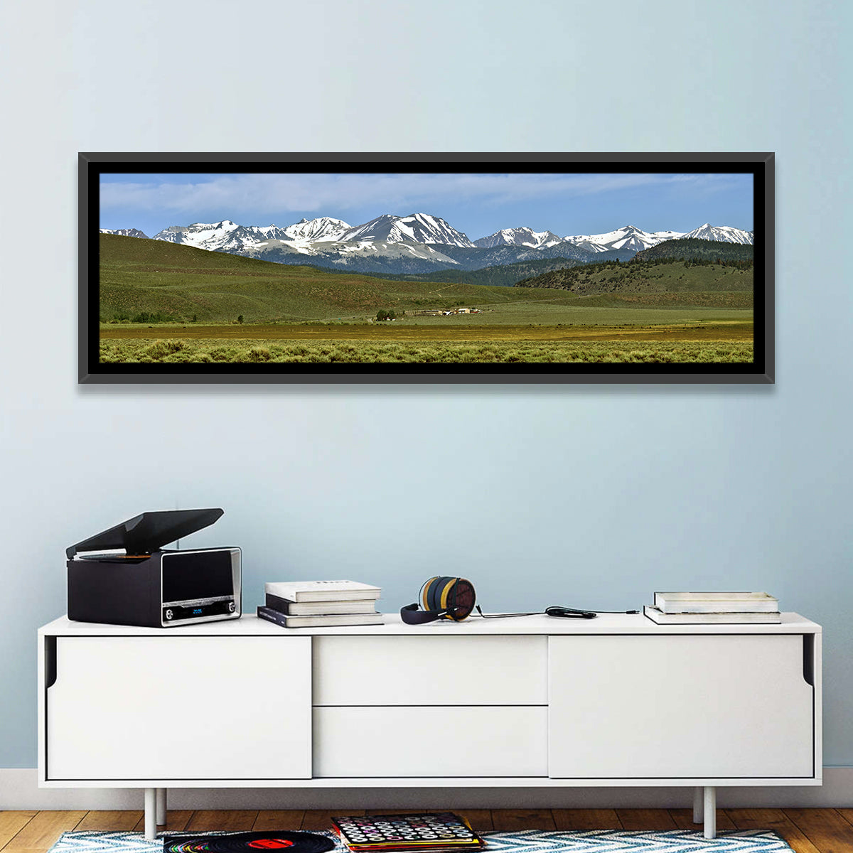 Sierra Nevada Mountain Range Wall Art