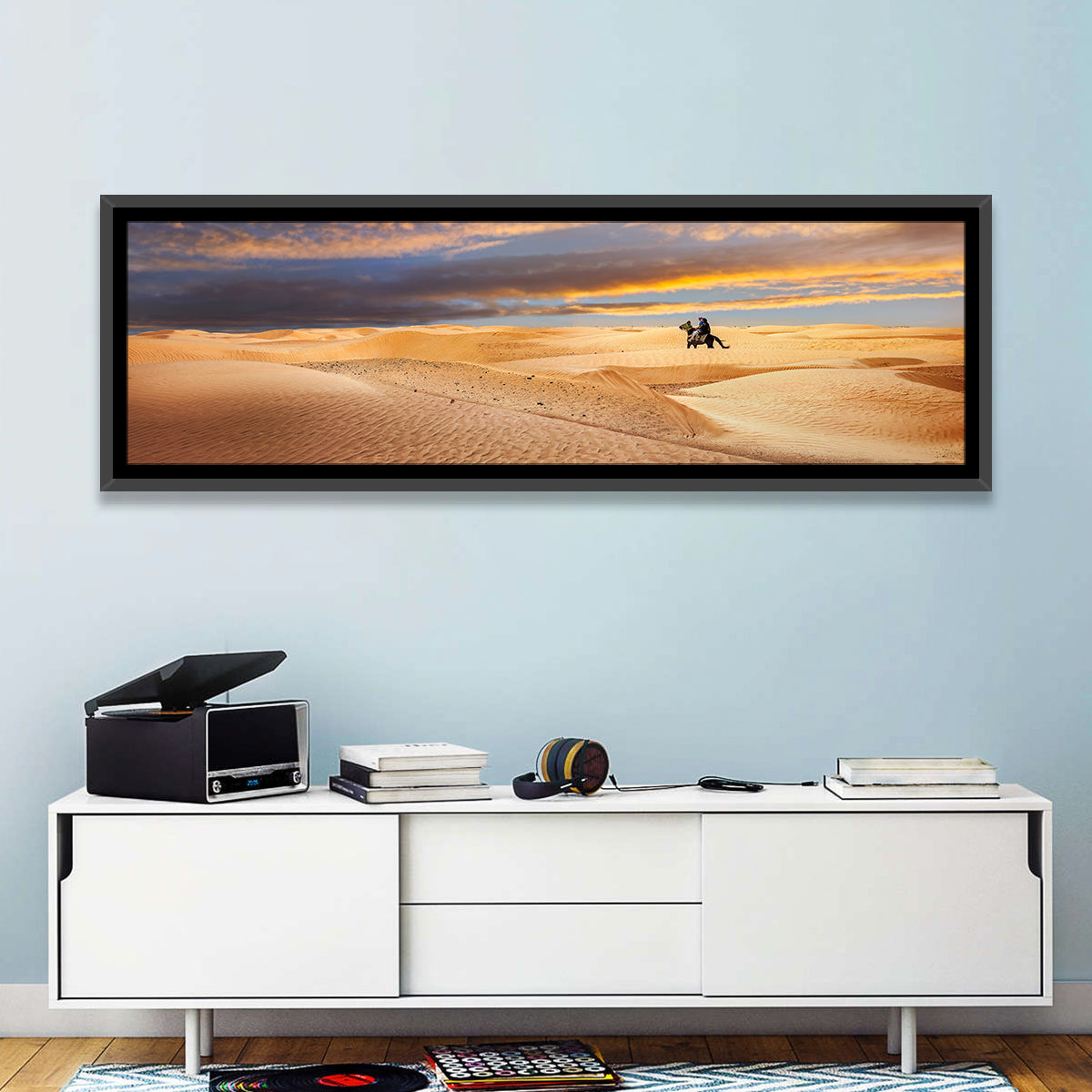 Sahara Desert Rider Wall Art