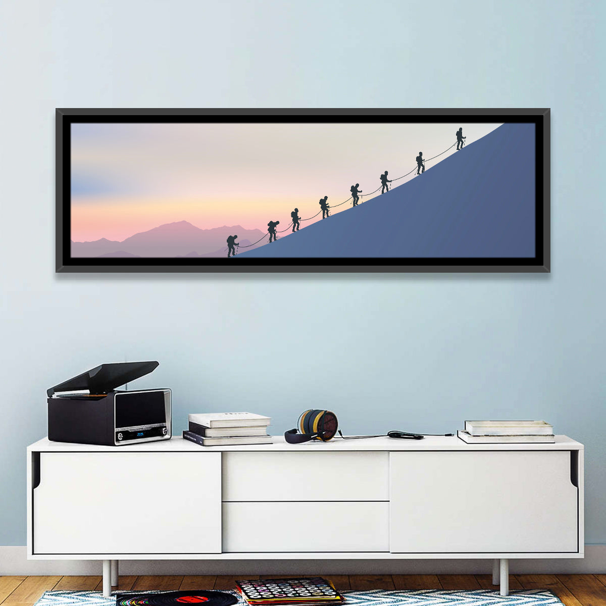 Teamwork Concept Wall Art