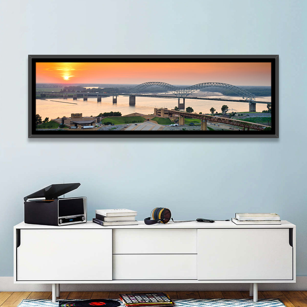 Hernando de Soto Bridge Wall Art