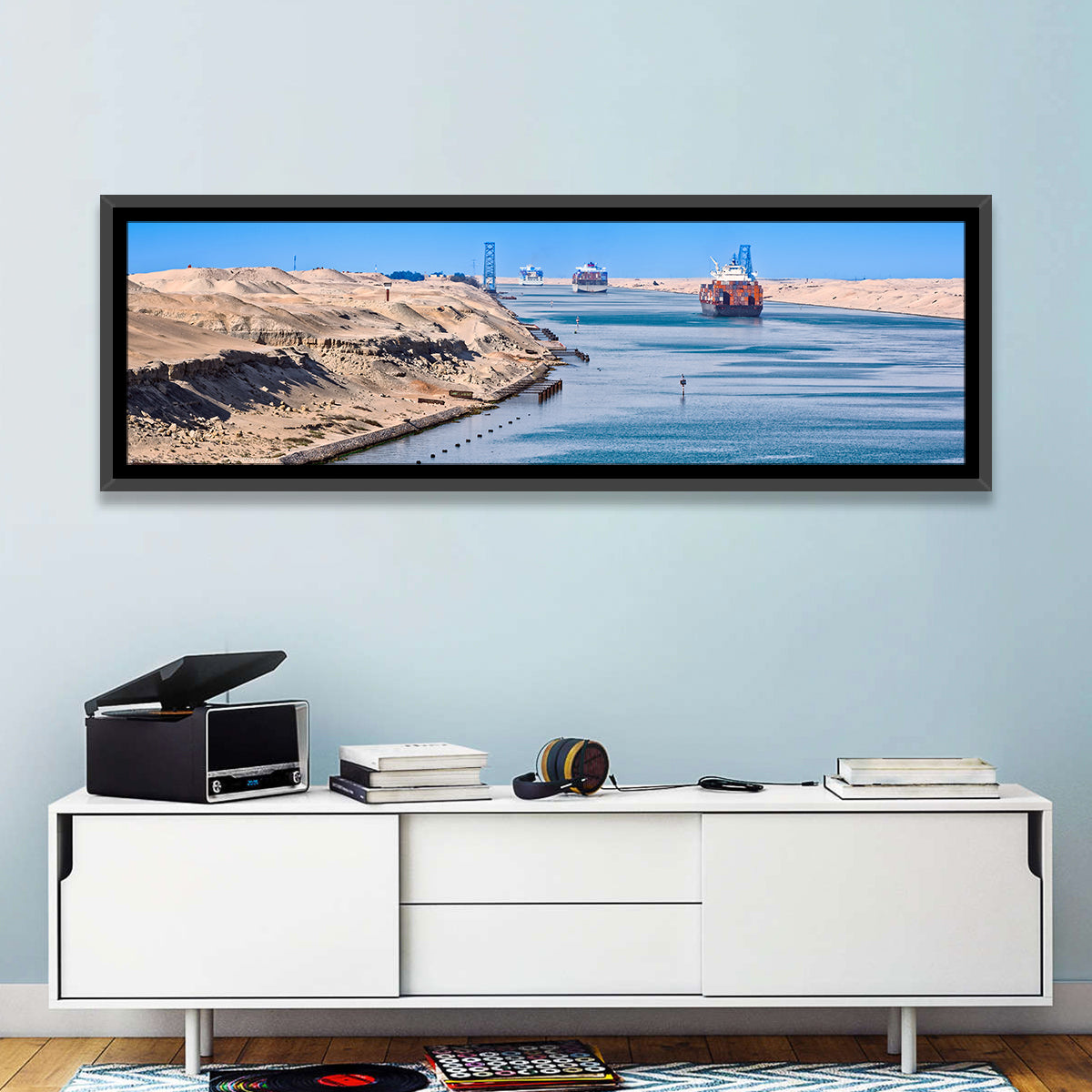 Suez Canal Wall Art