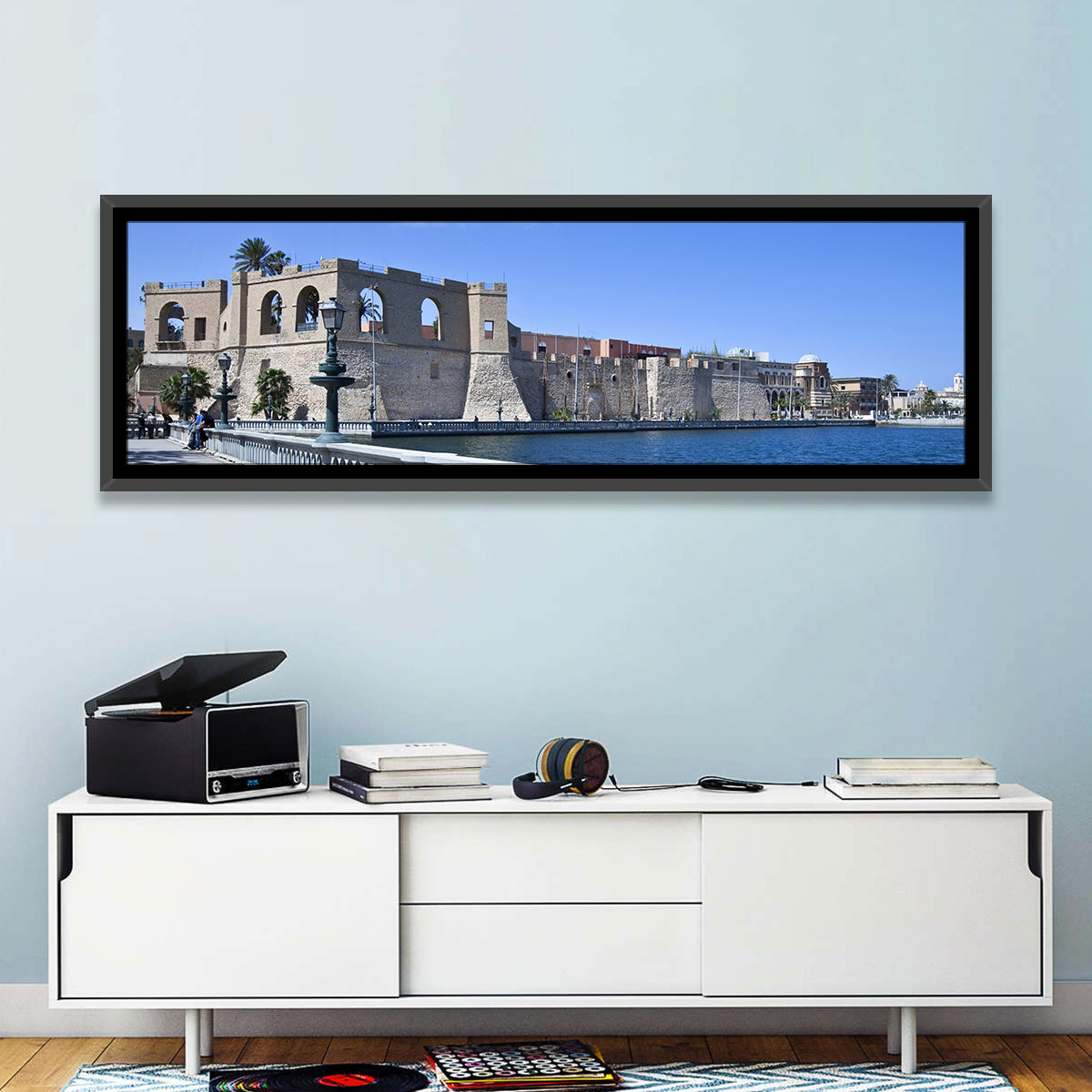 Red Fort Tripoil Wall Art