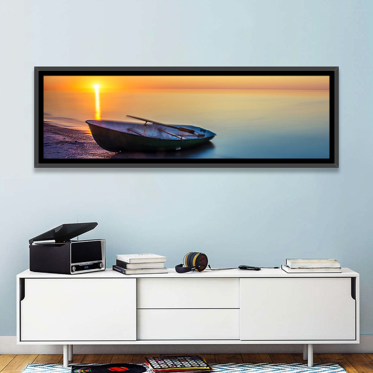 Fishing Boat & Seascape Wall Art