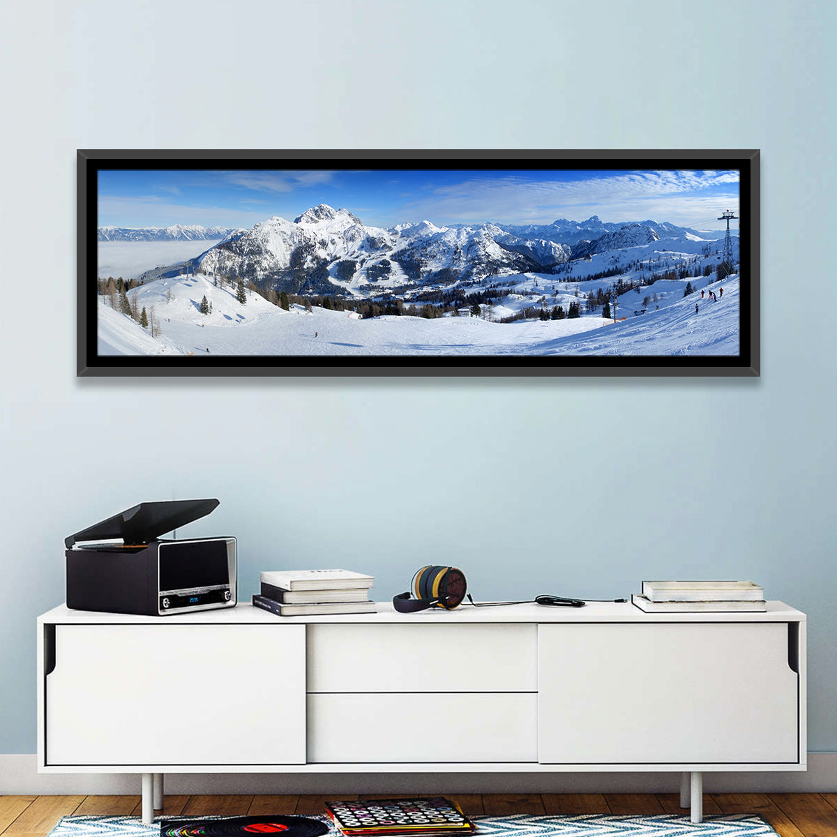 Nassfeld Ski Resort Wall Art
