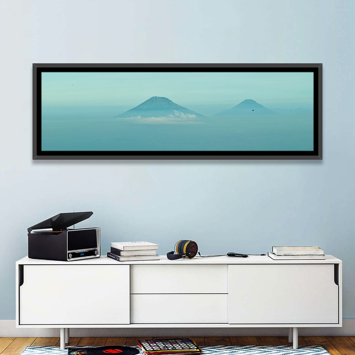 Sumbing & Sindoro Volcanoes Wall Art