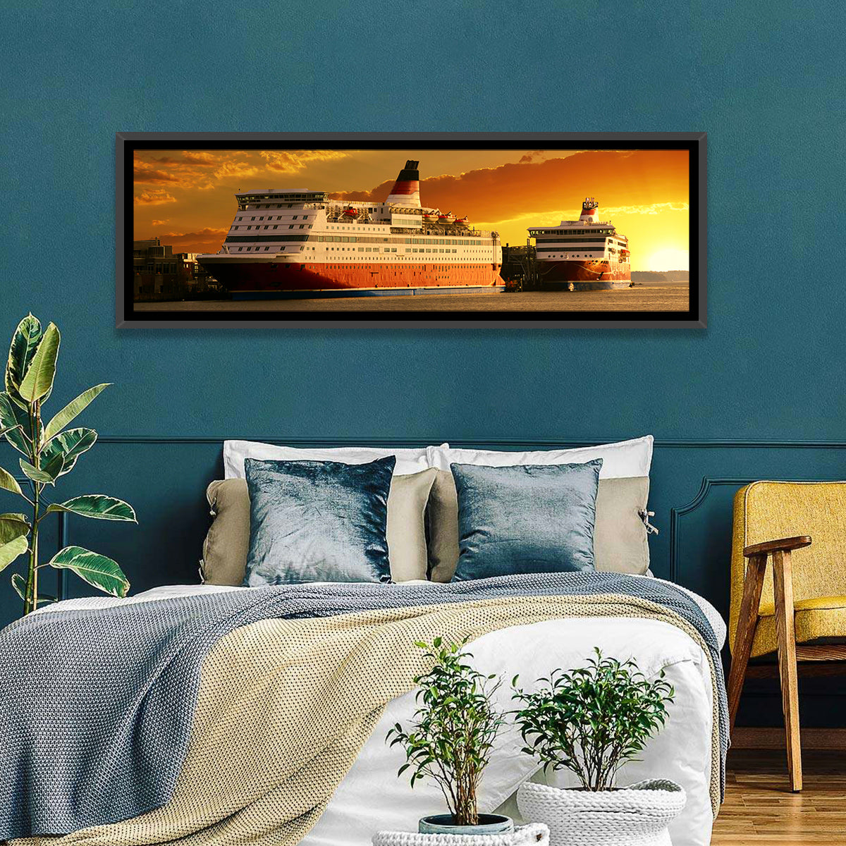 Luxury Yacht Wall Art