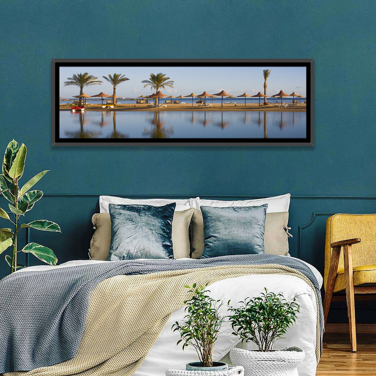 Hurghada City Beach Wall Art