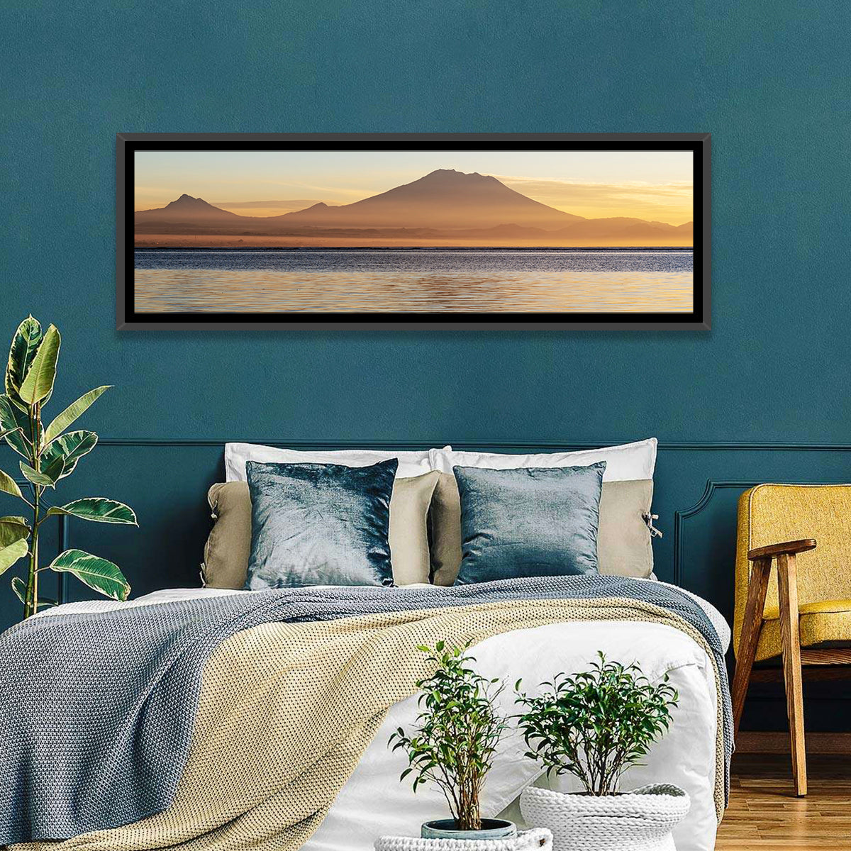 Mount Agung Volcano Wall Art
