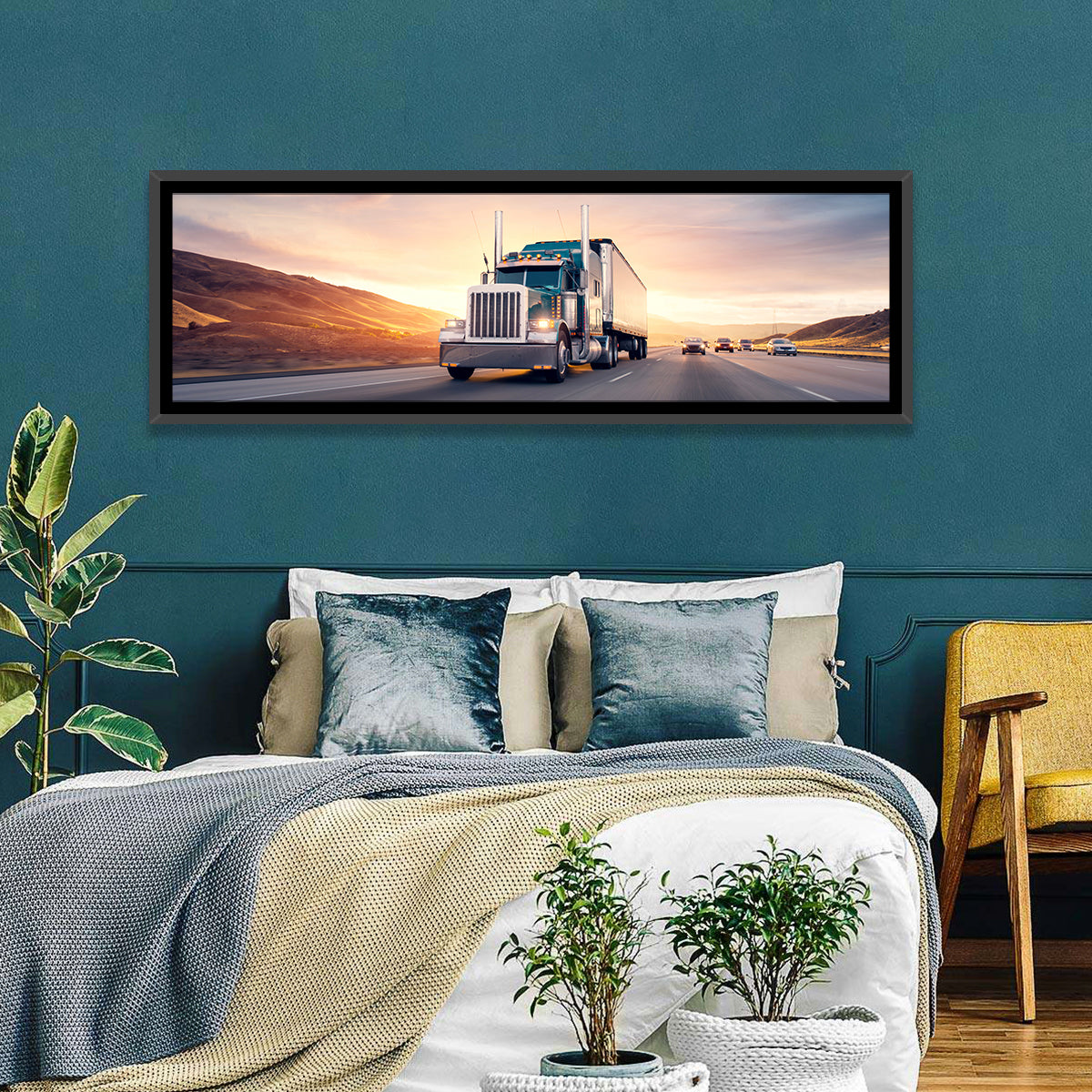 Modern Truck Wall Art