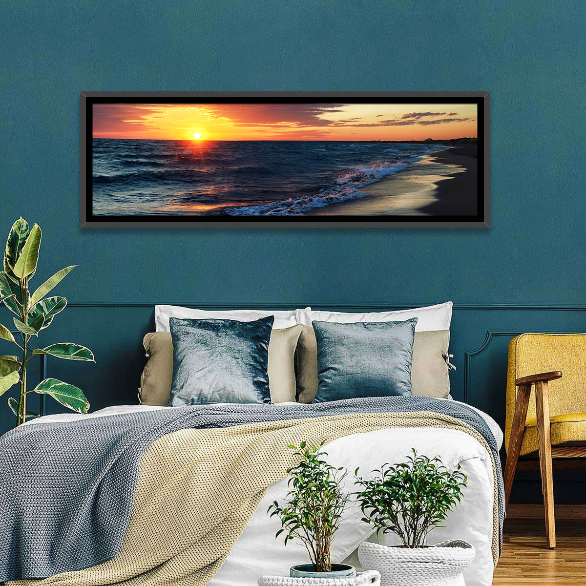 Balkhash Lake Wall Art