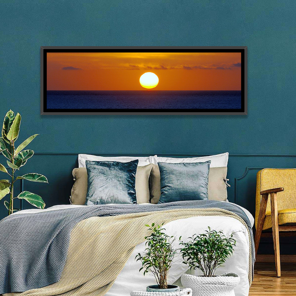 Pacific Ocean Sunrise Wall Art