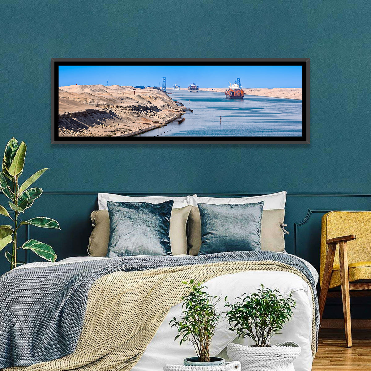 Suez Canal Wall Art