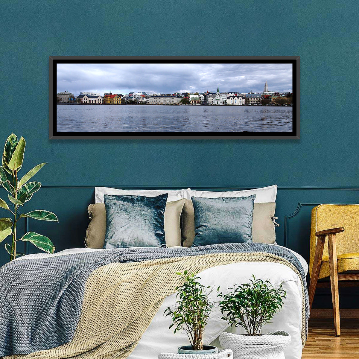 Lake Tjornin Wall Art