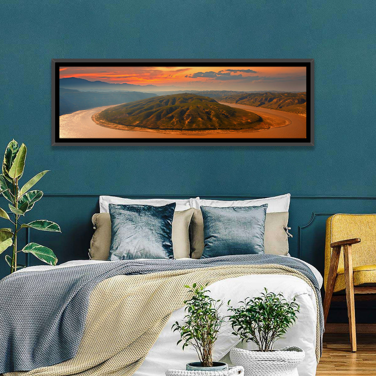 Yellow River Wall Art