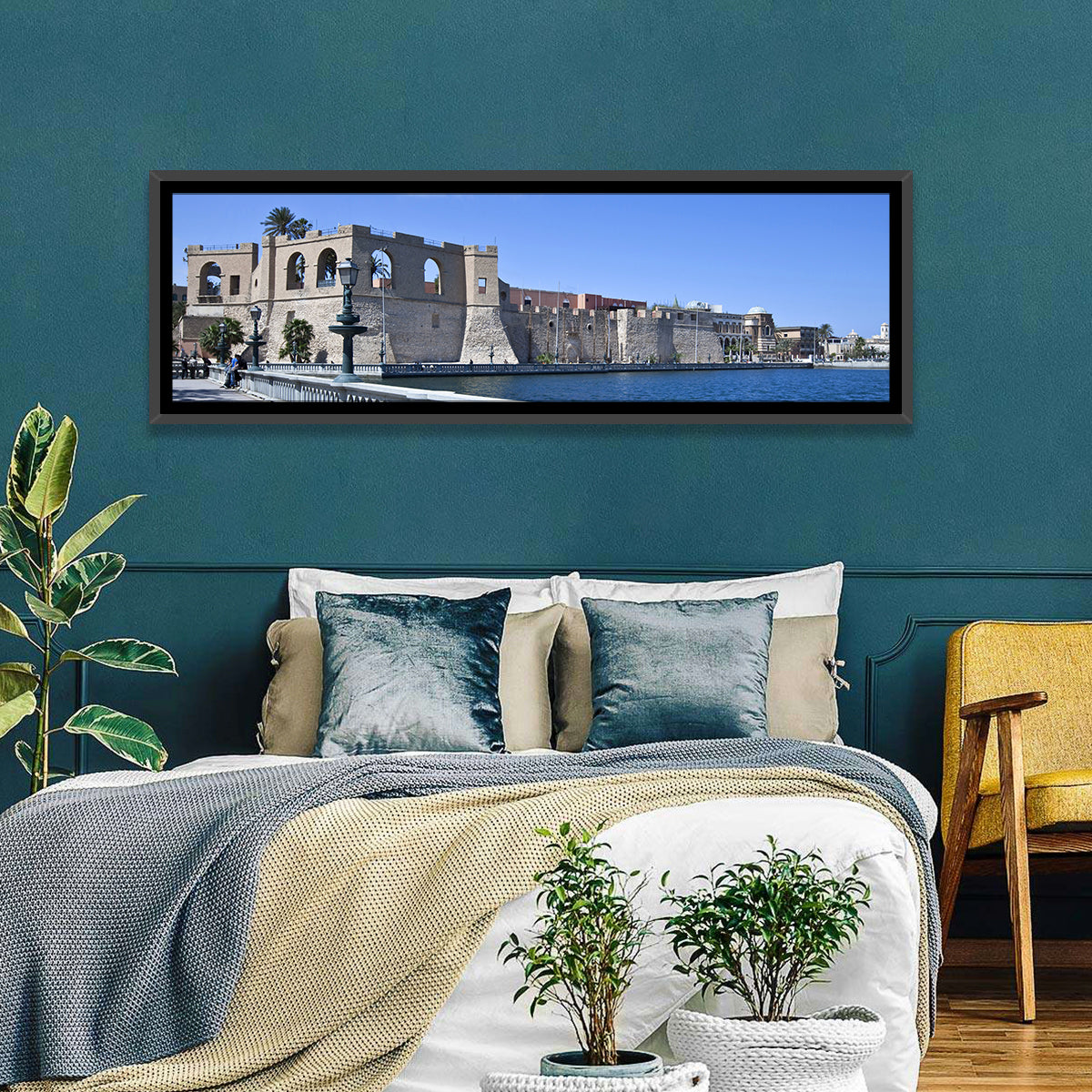 Red Fort Tripoil Wall Art