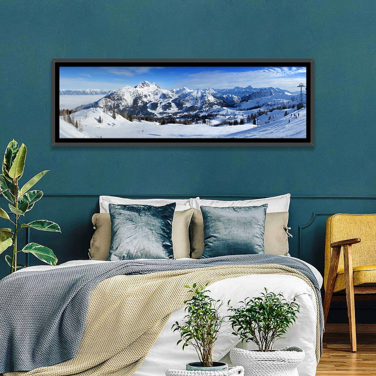Nassfeld Ski Resort Wall Art