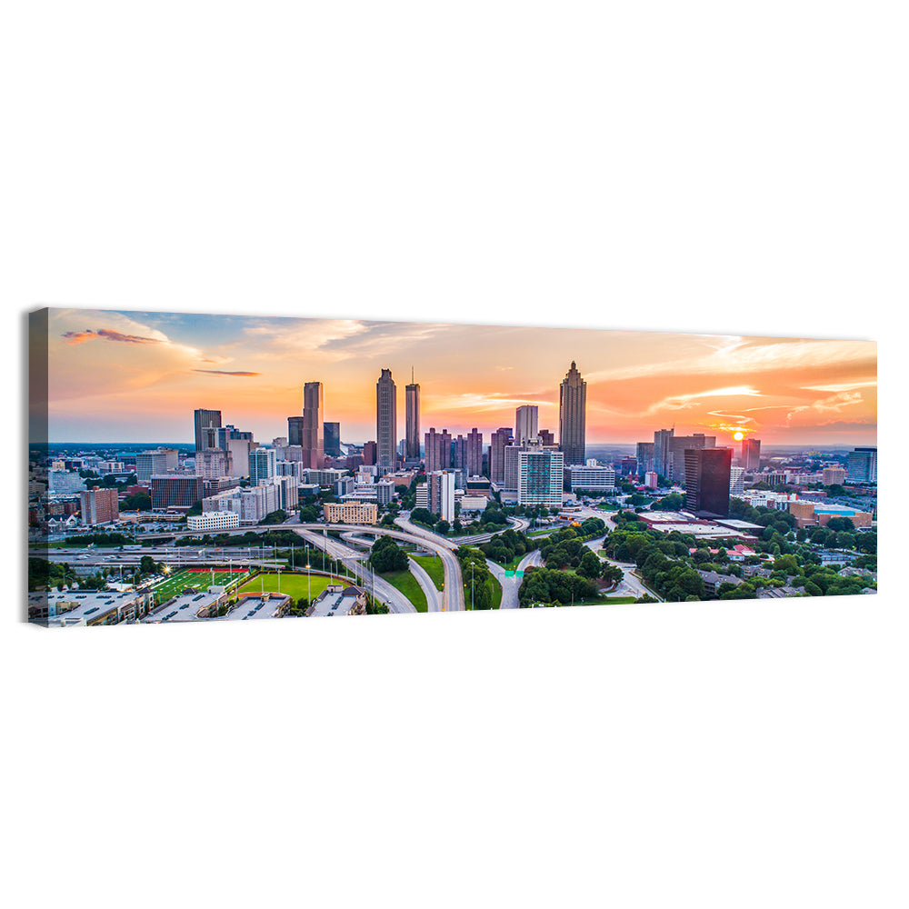 Atlanta Downtown Wall Art