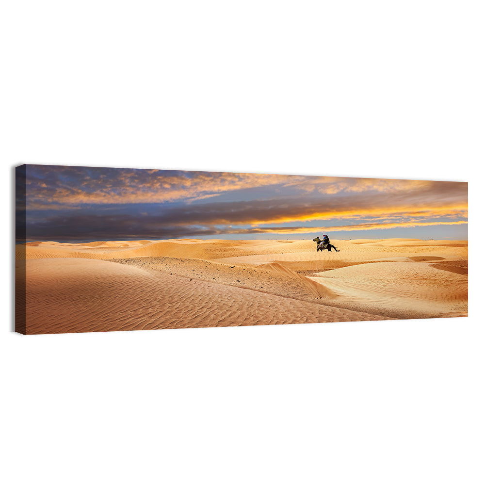 Sahara Desert Rider Wall Art