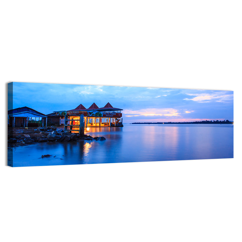 Restaurant on Lake Victoria Wall Art