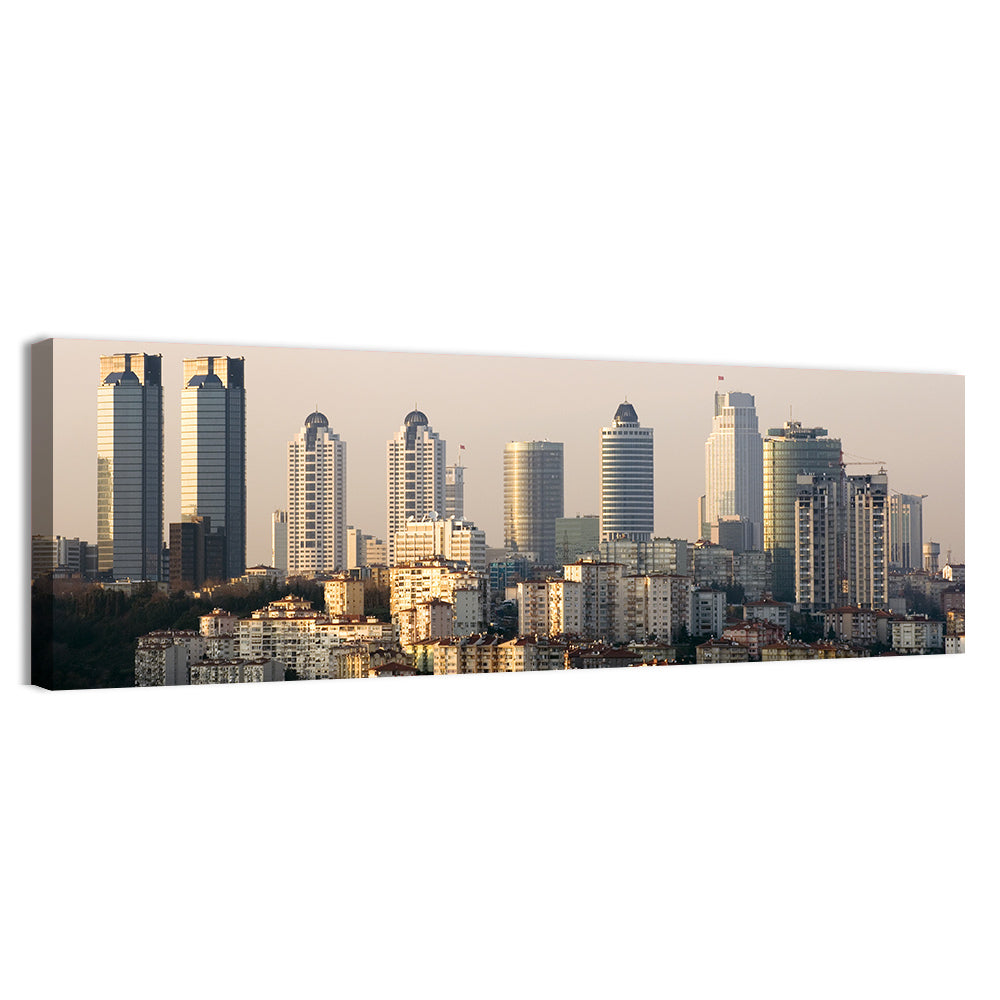 Istanbul Skyscrapers Wall Art