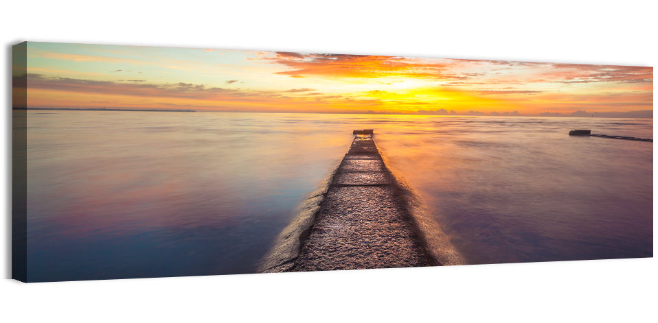 Sea Stone Pier Wall Art
