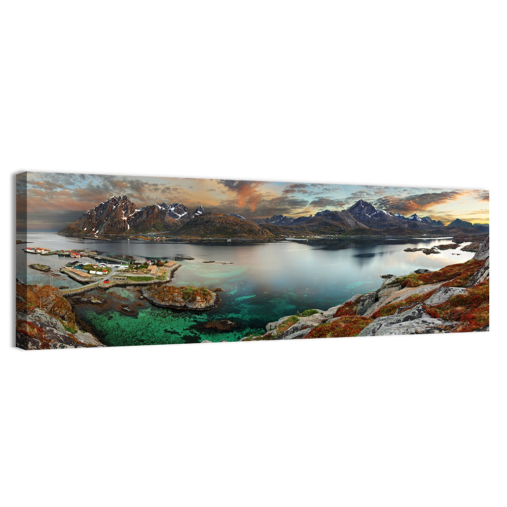 Norway Village Wall Art