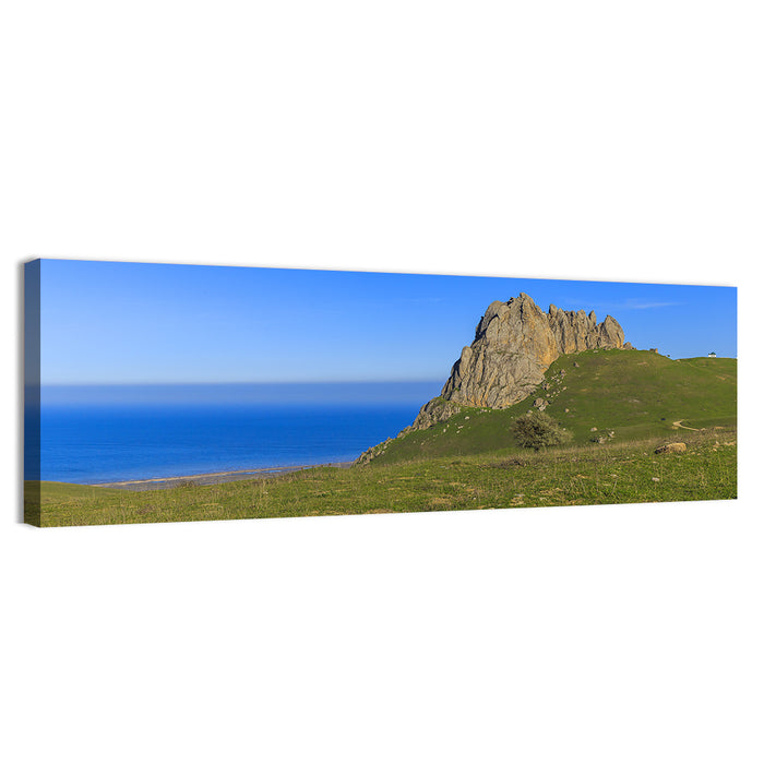 Beshbarmak Mountain Wall Art as a canvas print