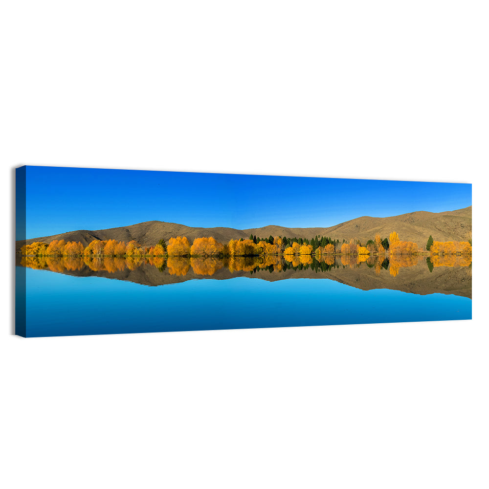 Lake Ruataniwha Wall Art, canvas print, panoramic