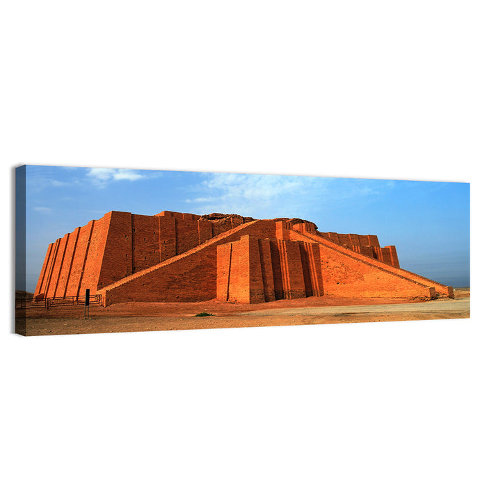 Great Ziggurat of Ur Wall Art as a canvas print