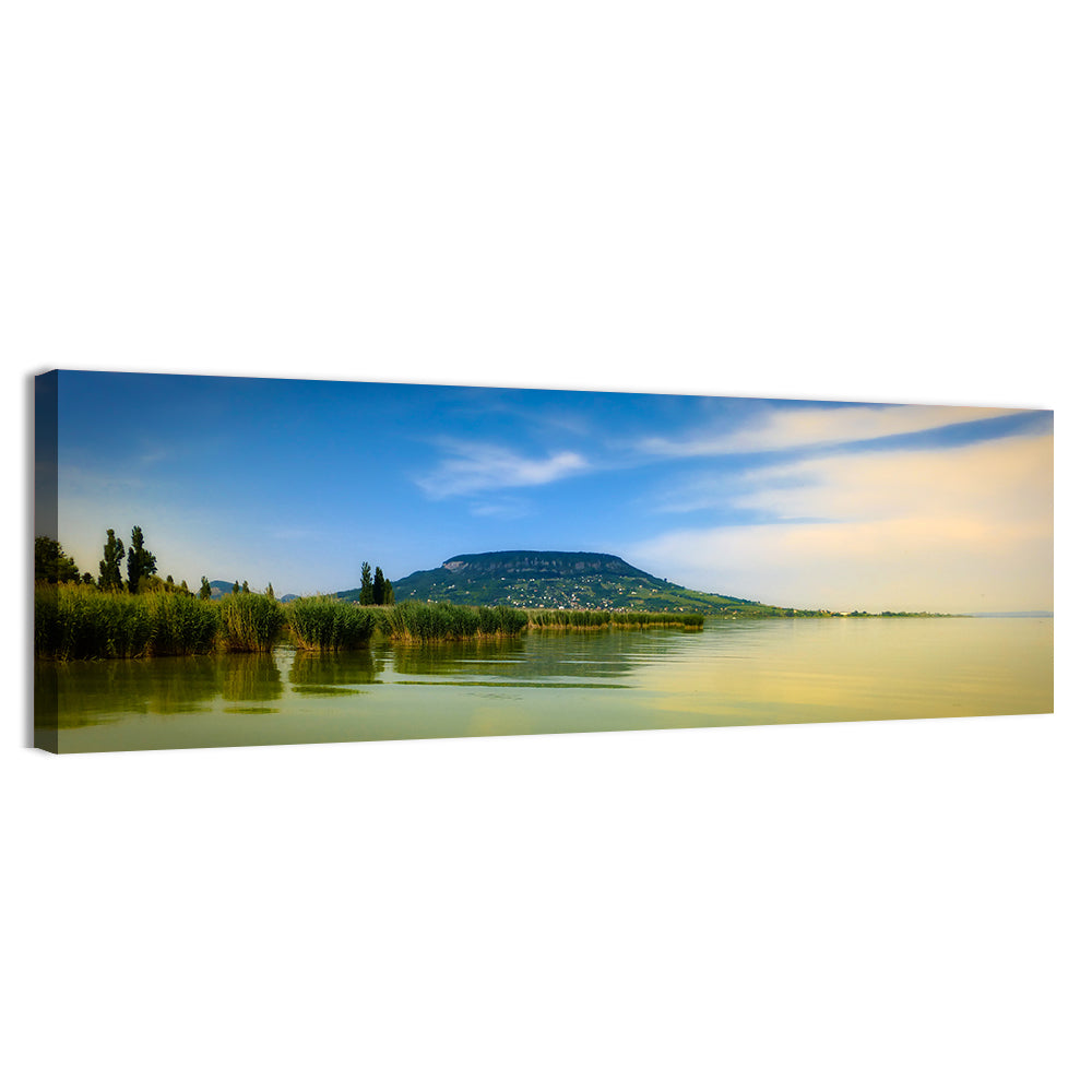 Lake Balaton Wall Art, canvas print, panoramic