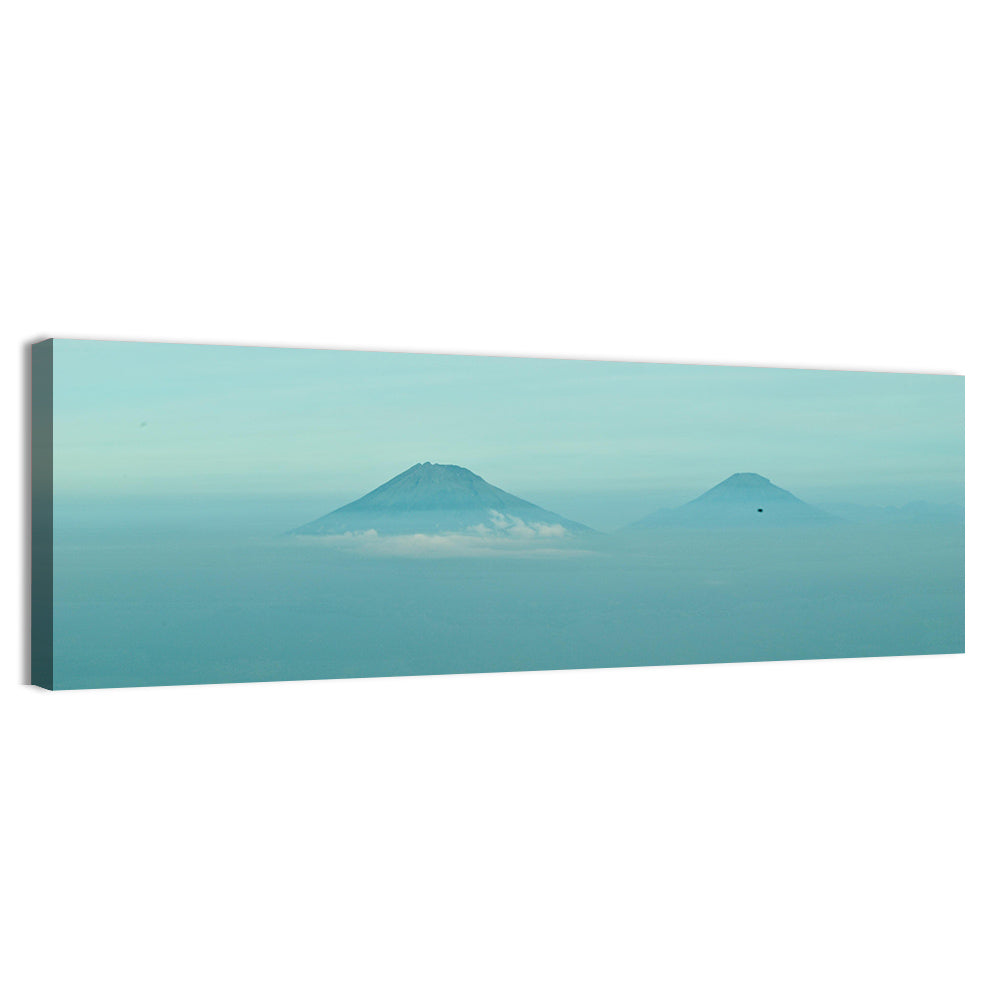 Sumbing & Sindoro Volcanoes Wall Art