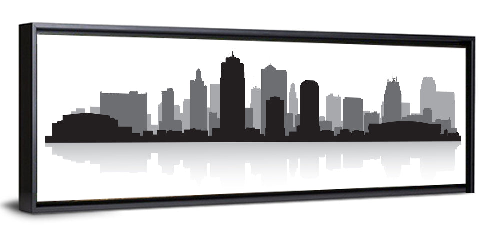 Kansas City Skyline Wall Art