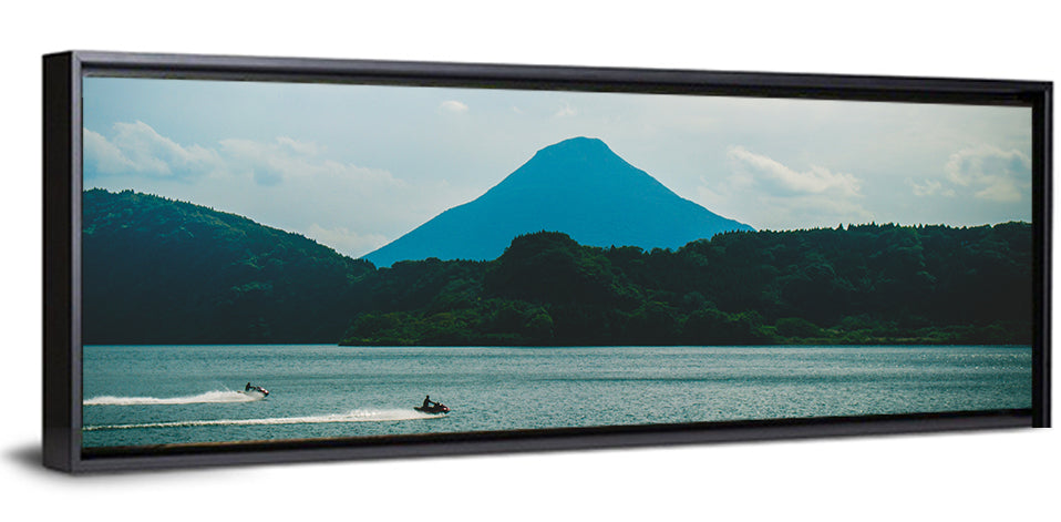Kaimon Dake Volcano from Lake Ikeda Wall Art