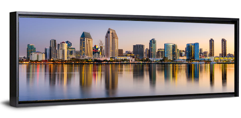 San Diego Skyline Wall Art