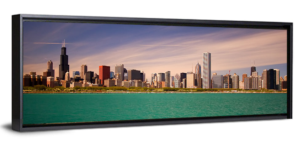 Chicago Skyline Wall Art