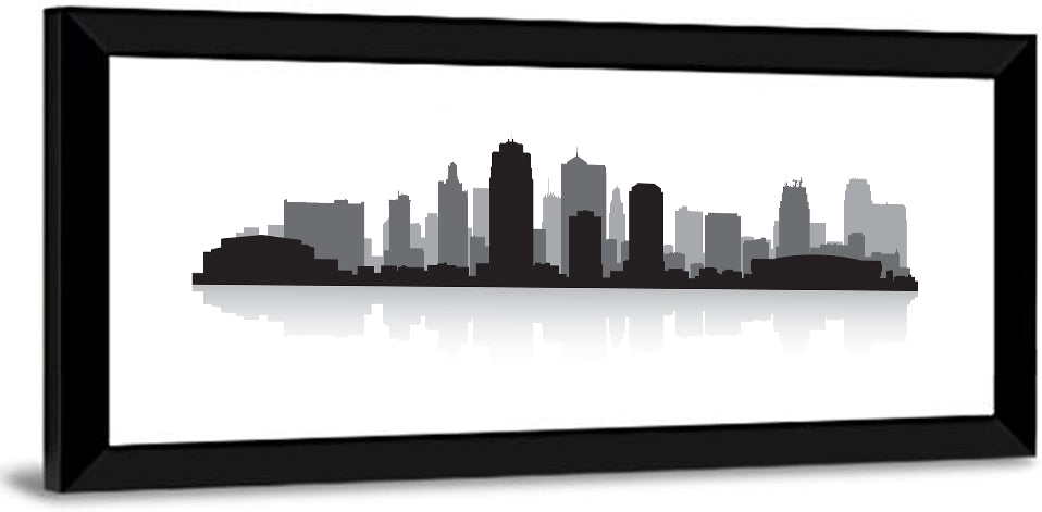 Kansas City Skyline Wall Art