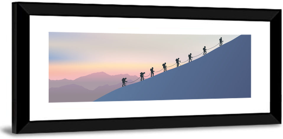 Teamwork Concept Wall Art
