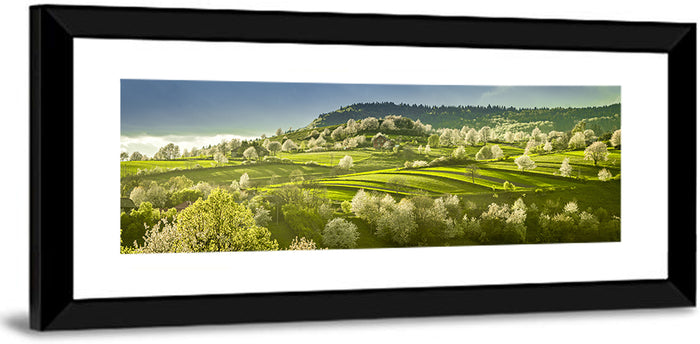 Spring Blossoms in Polana Wall Art as a framed print