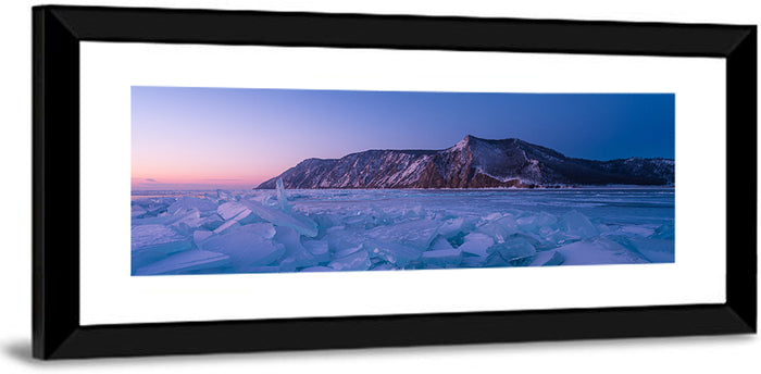 Twilight Over Lake Baikal Wall Art as a framed print
